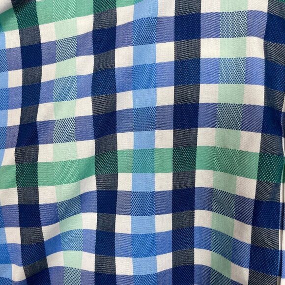 Banana Republic and Vineyard Vines Men's Button Down Plaid Slim Fit Bundle Sz: M - Picture 12 of 14